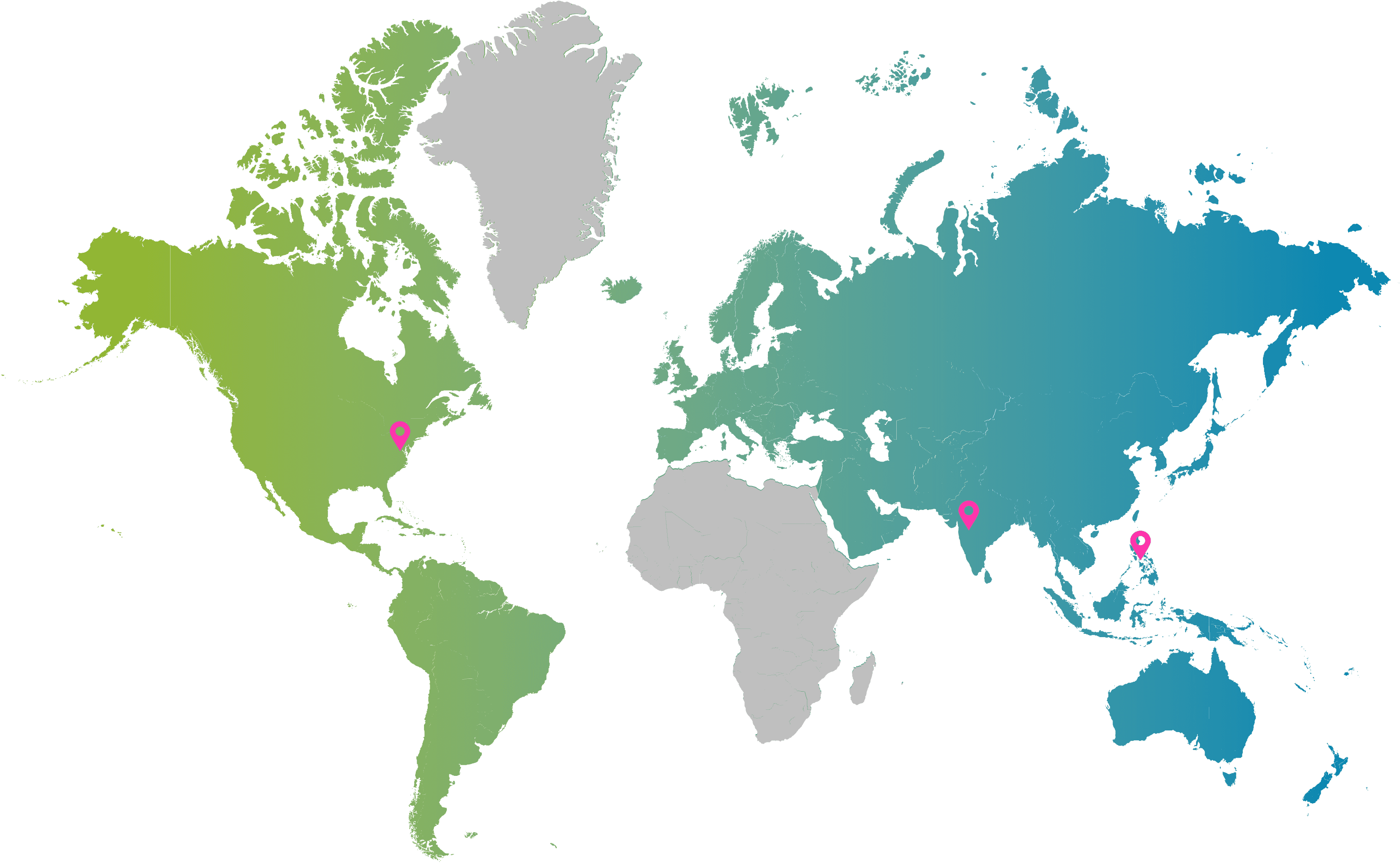 Global Presence Map
